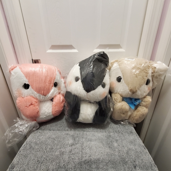 (Set of 3) Toreba Loppy Bunny Rabbit Jumbo Plush - Picture 2 of 2
